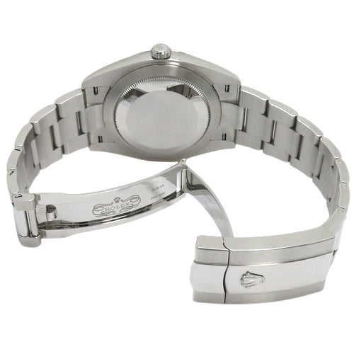 126300 Datejust 41 Stainless Steel SS Random Serial Number Automatic Black Dial
