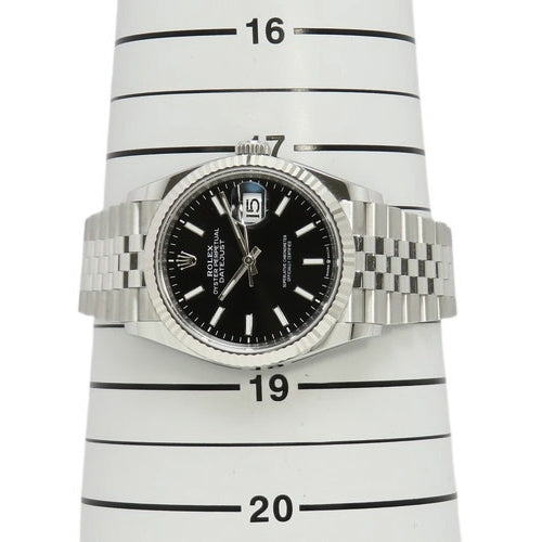 126234 Datejust 36 WG/SS Automatic Black Jubilee