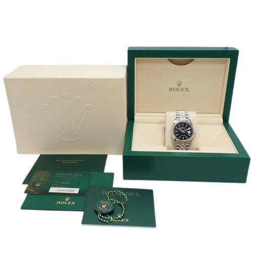 126234 Datejust 36 WG/SS Automatic Black Jubilee
