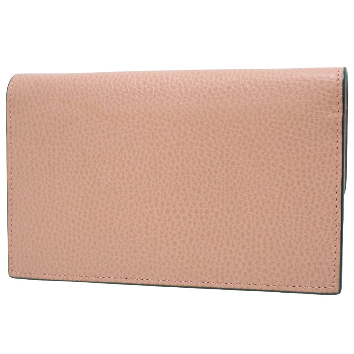 Interlocking G Chain Wallet, Leather, Pink, 510314