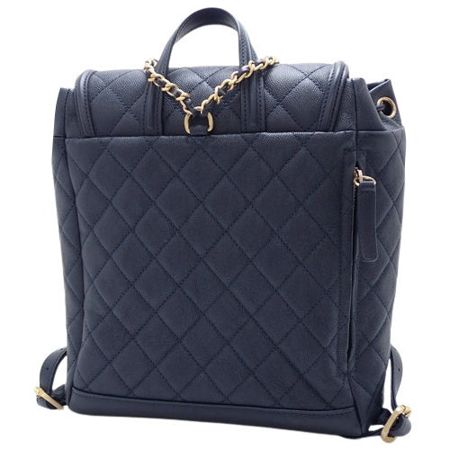 Matelasse CC Filigree Backpack in Caviar Skin A57090