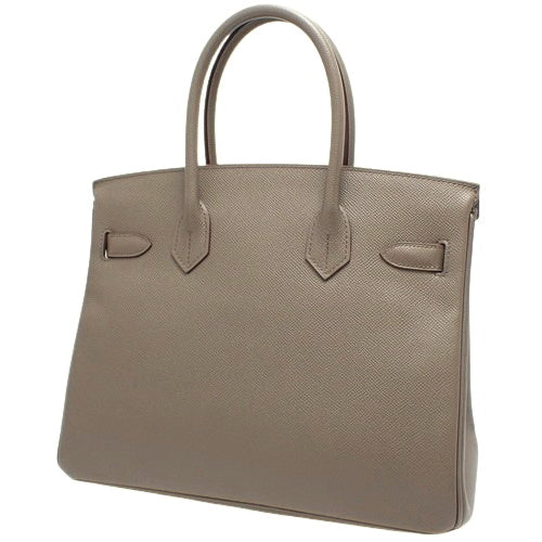 Birkin 30, Epsom leather, palladium hardware, Etain, C stamp