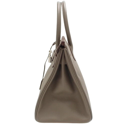 Birkin 30, Epsom leather, palladium hardware, Etain, C stamp