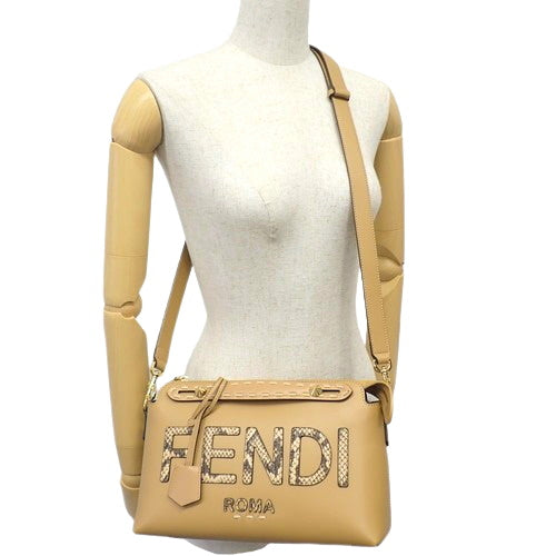 BY THE WAY Medium Leather Python Bag 8BL146