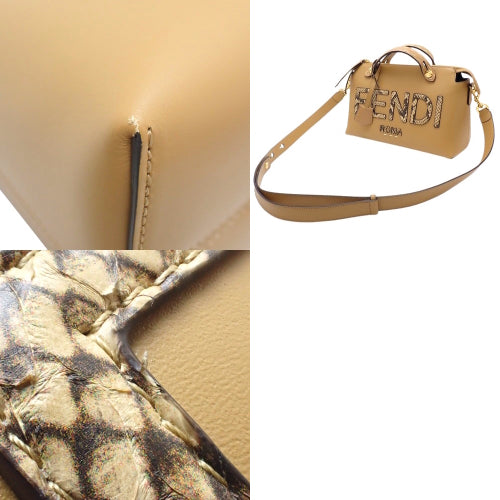 BY THE WAY Medium Leather Python Bag 8BL146