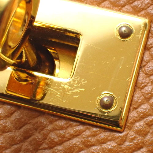 Kelly Wallet Long, Epsom Calfskin Leather, Gold, Gold Hardware, D Stamp