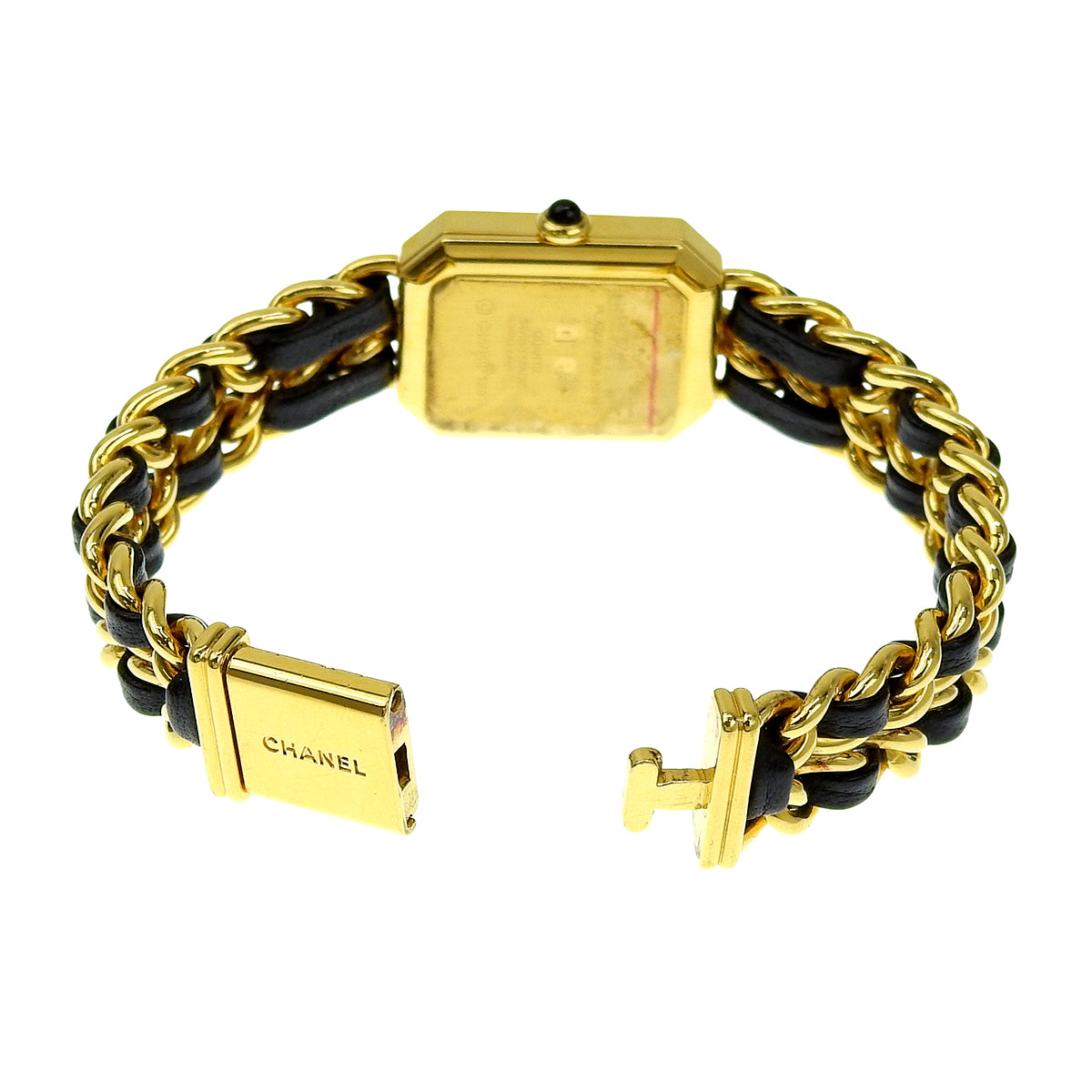 プルミエール L H0001 GP/革 ブラック クオーツ