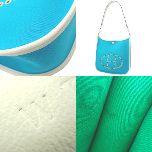 Neo Evelyn PM Toile Officier Swift 钯金配件 蓝色 Aztec/Veil Fizz/Mint 双印章