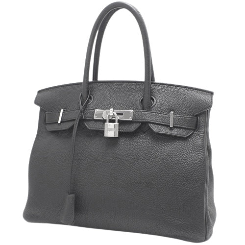 Birkin 30，Taurillon Clemence 皮革，钯金配件，印章