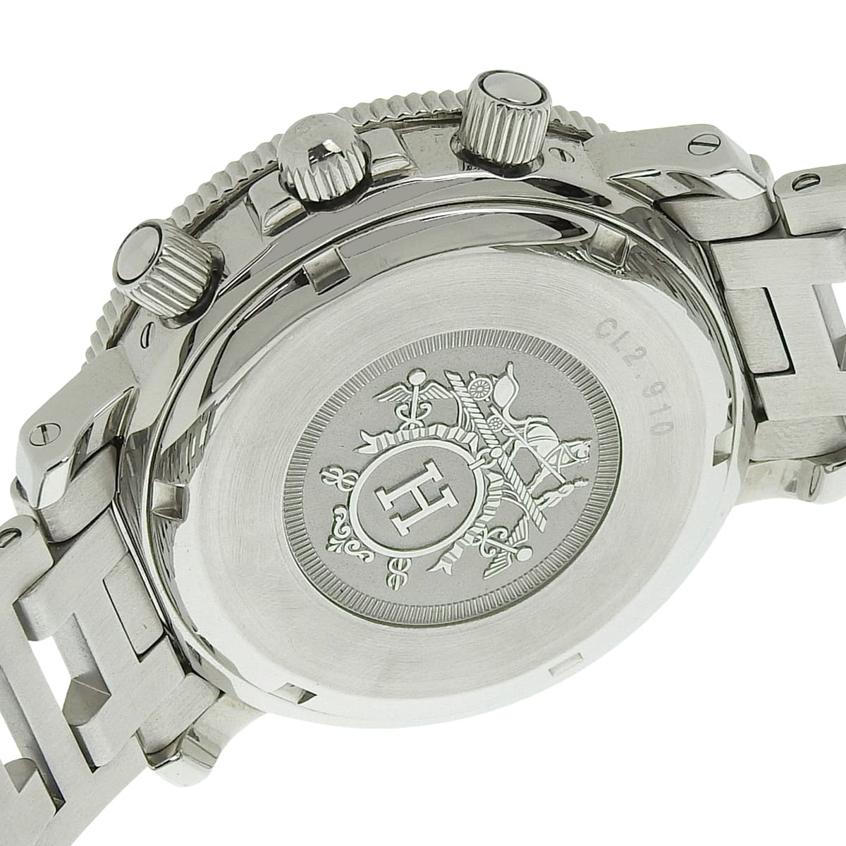 Clipper Diver Chronograph CL2.910 SS 黑色石英男士腕表