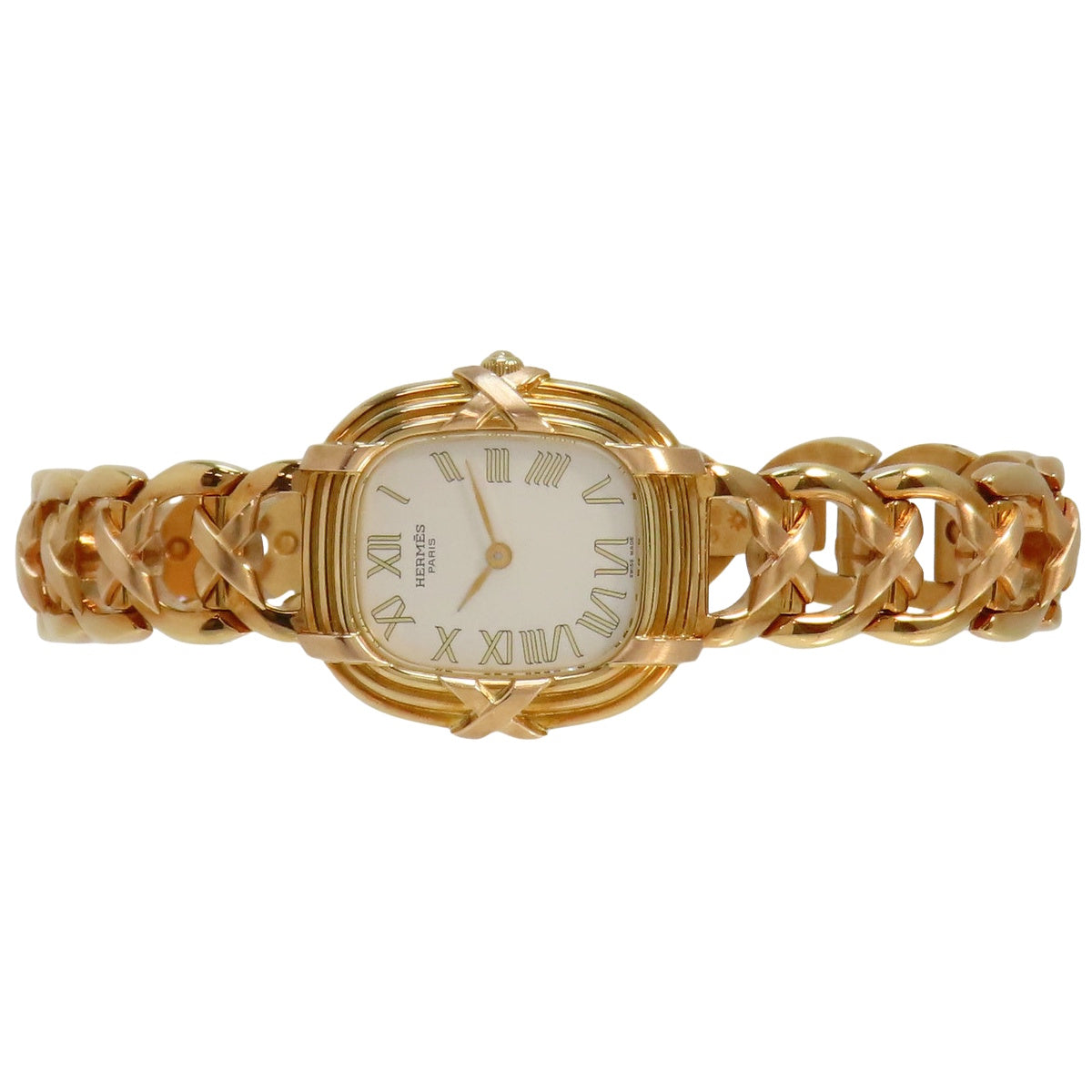 フォーブル FA1.270 YG ホワイト クオーツ レディース