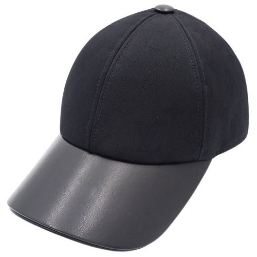 モノグラム キャップ・LV ファースト アパレル ファッション ベースボールキャップ レザー キャンバス ノワール M7088M