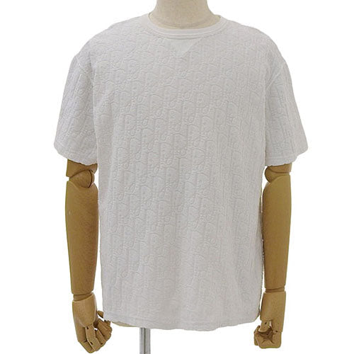 オブリーク ジャカードTシャツ 2021年 パイル アパレル ファッション L コットン 113J692A0614_C020