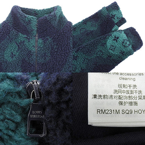 Monogram Camo 羊毛夹克 XL RM231M 围巾夹克