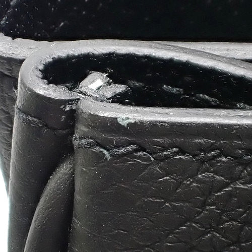 バーキン40 トゴ パラジウム金具 ブラック シルバー金具 D刻印