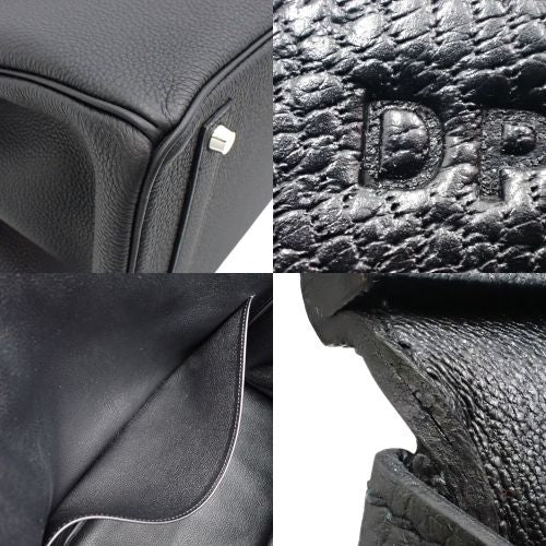 Birkin 40 Togo Tote Bag with Palladium and Silver Hardware, D Stamp, Travel Bag