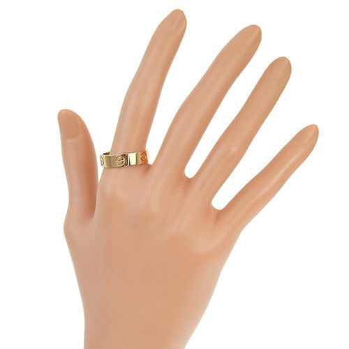 LOVE Ring K18 Pink Gold PG