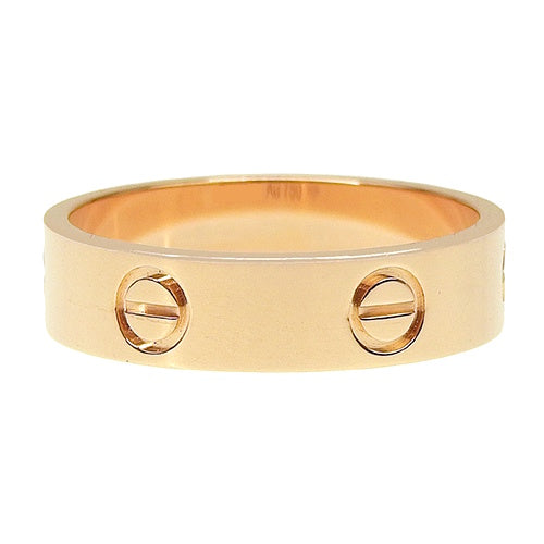 LOVE Ring K18 Pink Gold PG