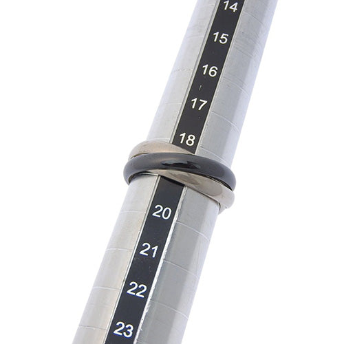 Trinity 戒指 陶瓷 经典款 K18 白金 WG 陶瓷