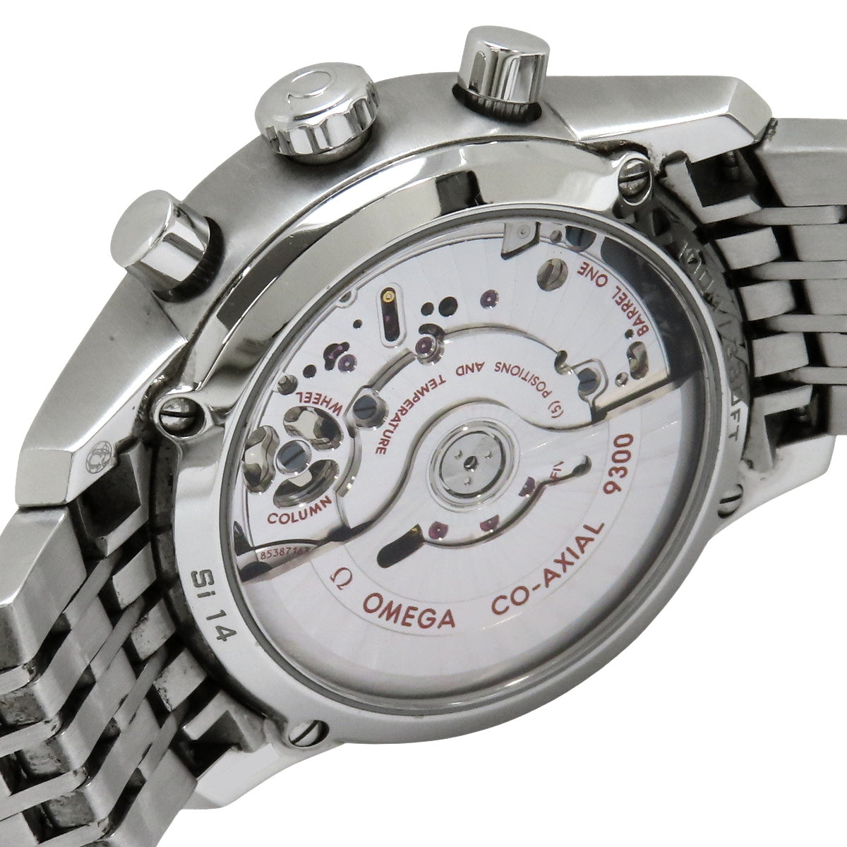 [With Warranty] 431.10.42.51.01.001 De Ville Co-Axial Chrono SS Automatic Black