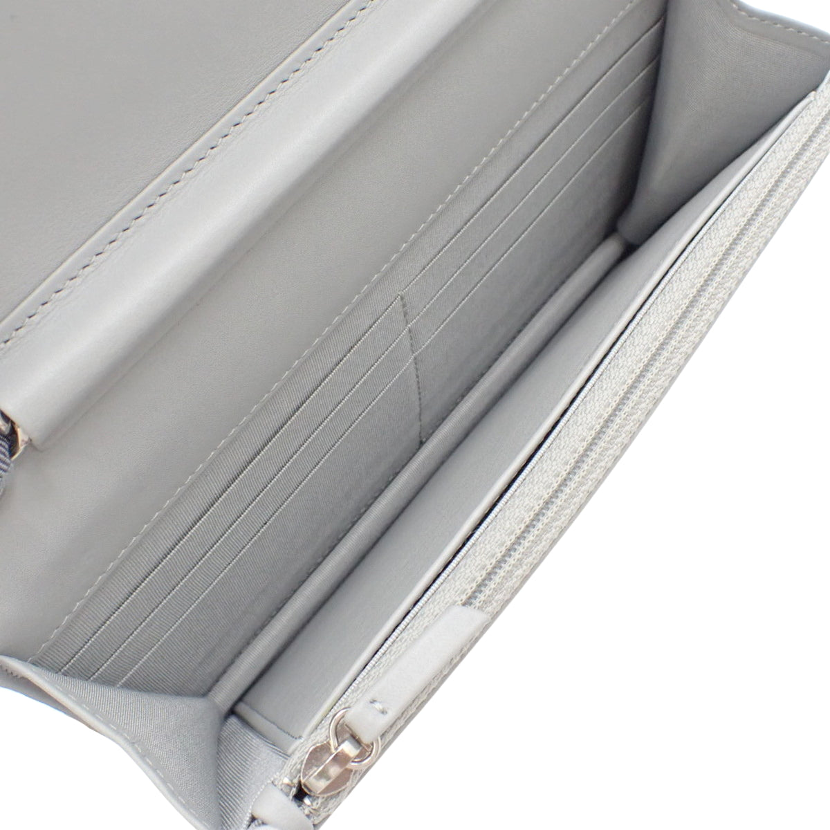 D'Ville 2-Way Mini Bag, Canvas &amp; Leather, Light Gray