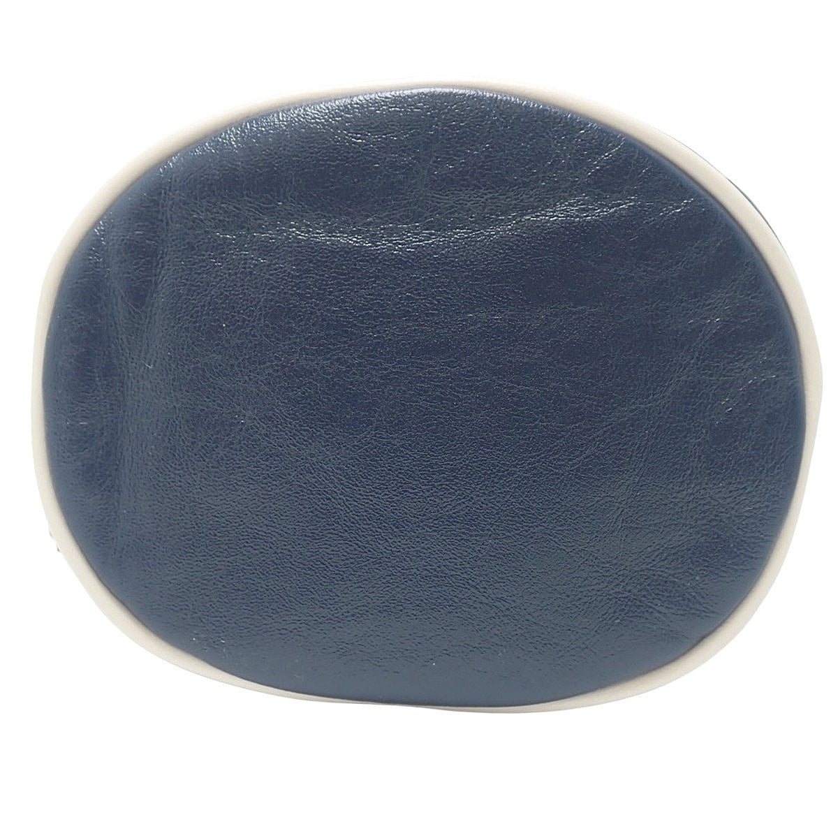 GGマーモント ミニバケットバッグ レザー ネイビー 573817