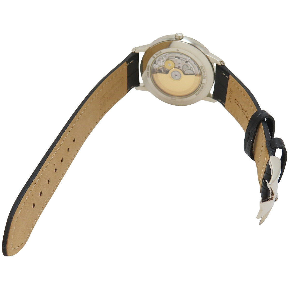 传承系列自动腕表 85180/000G-9230 WG/皮革 自动上链 白色