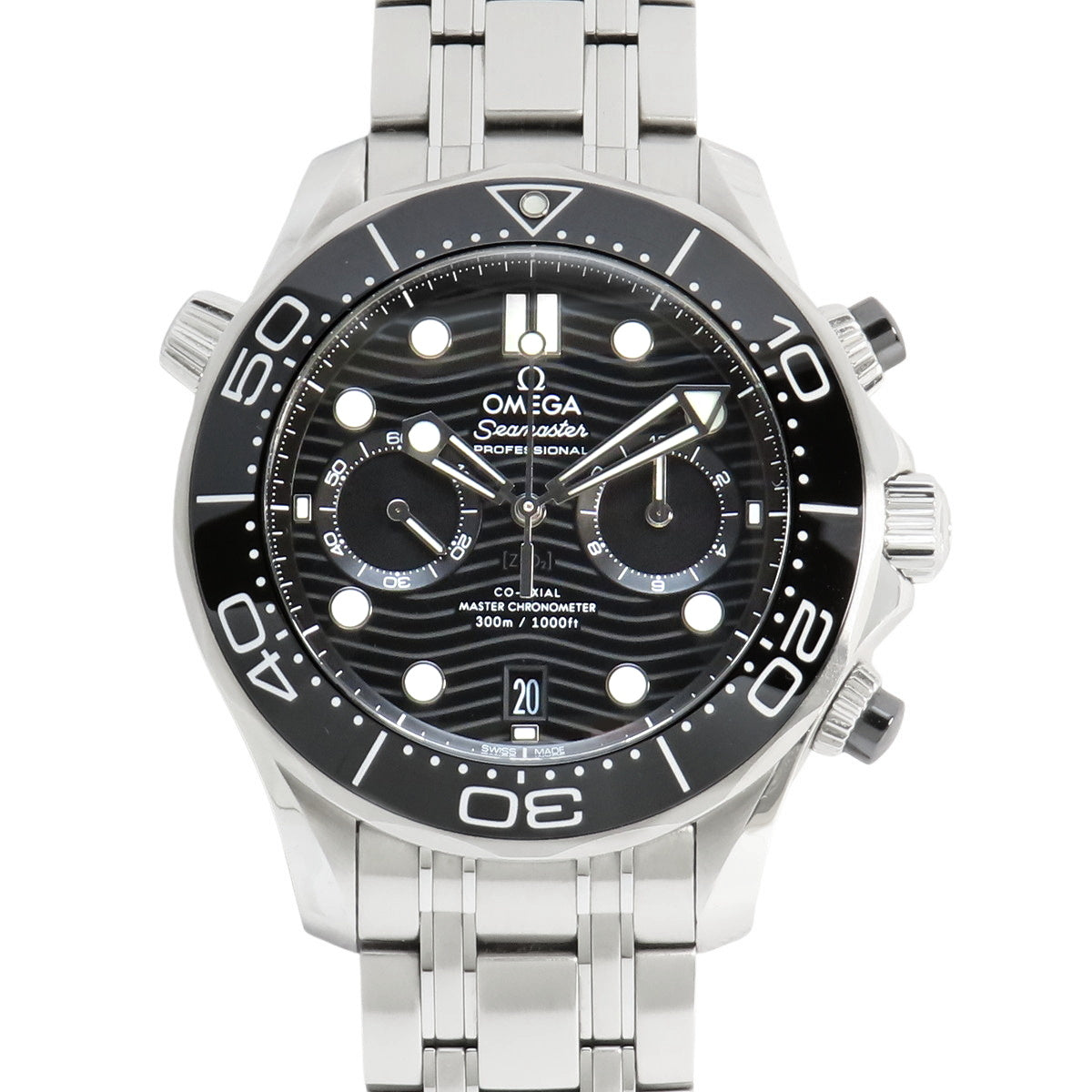 210.30.44.51.01.001 Seamaster Diver 300 SS Automatic Black