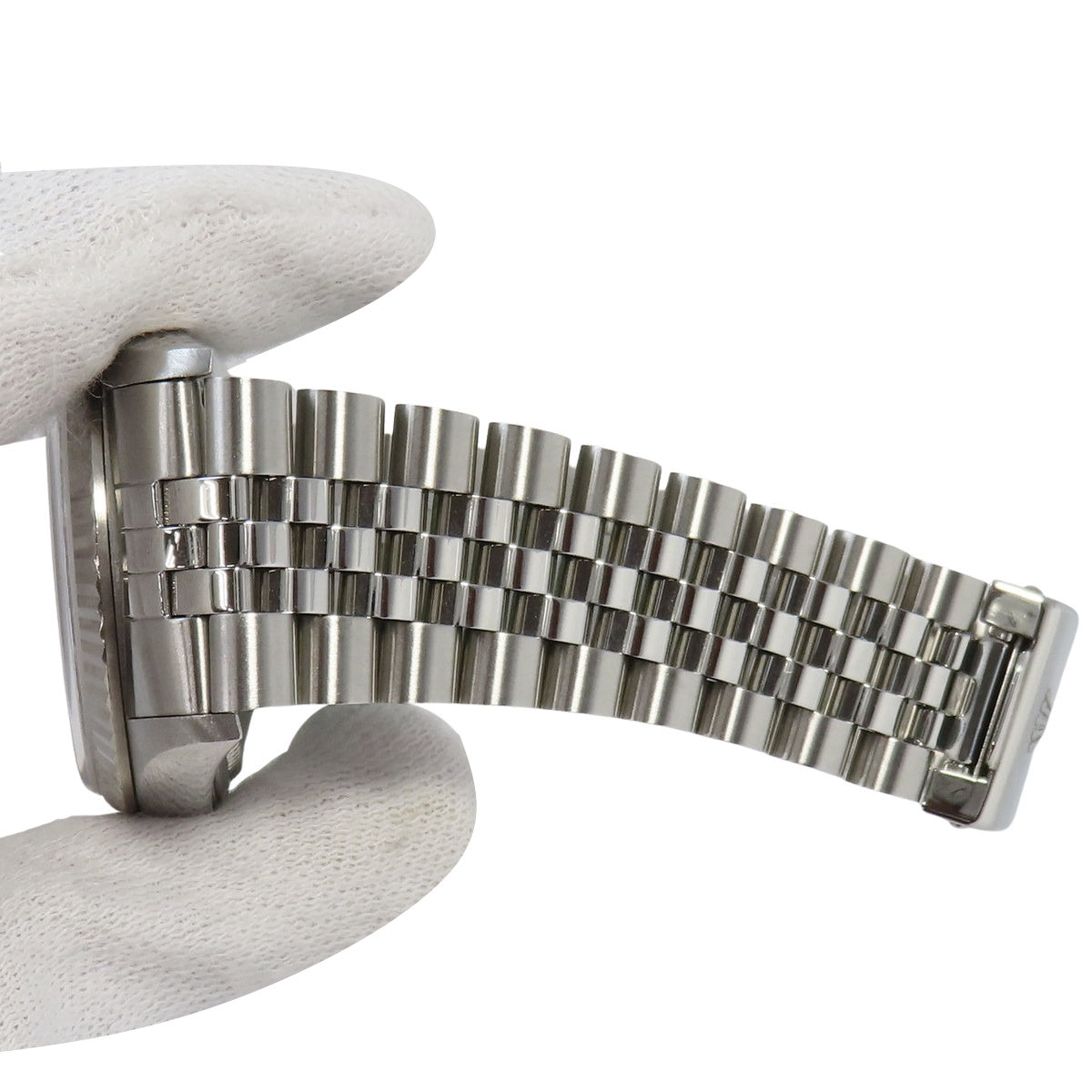 デイトジャスト 16234NA WG/SS T番 ピンクシェル文字盤 自動巻き メンズ