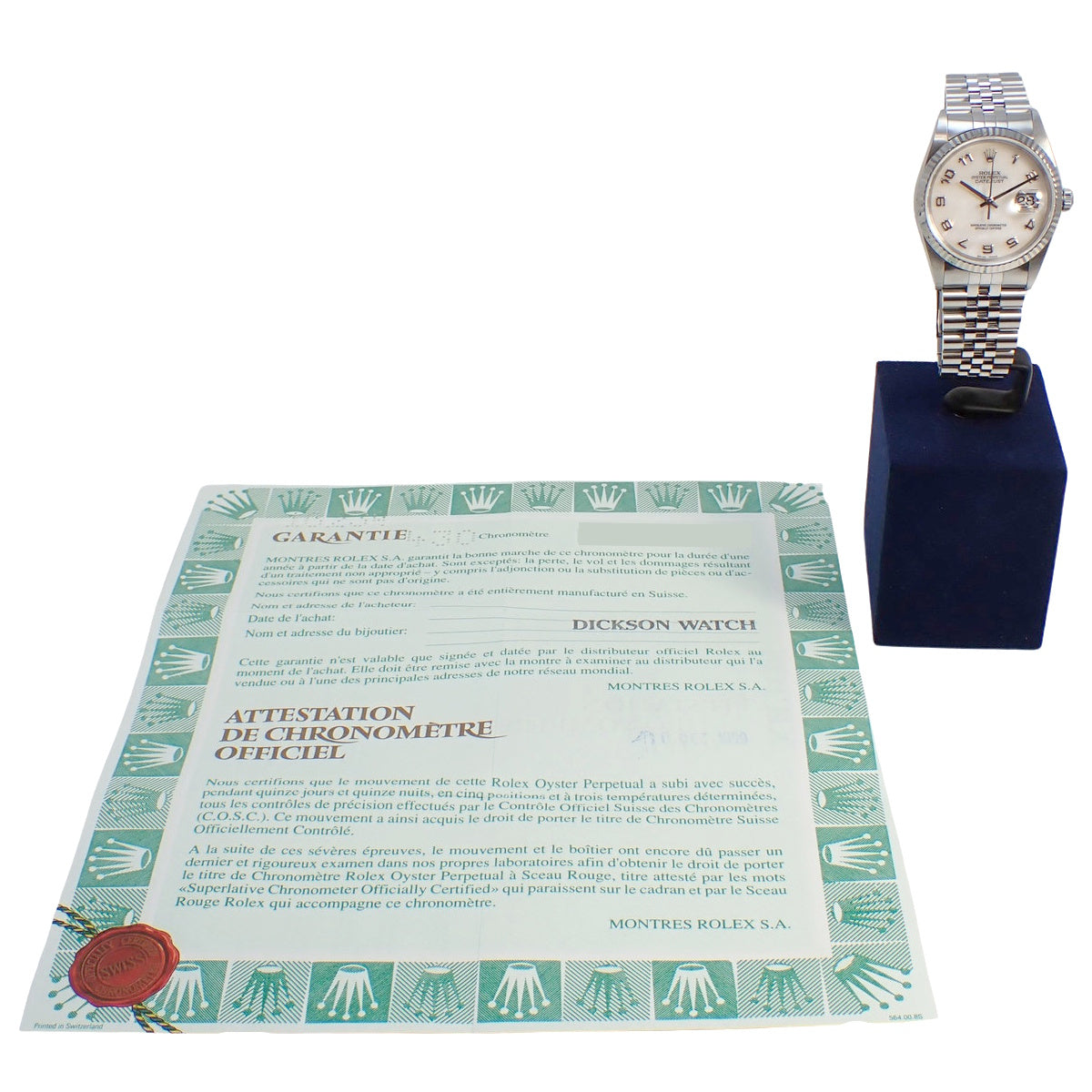 デイトジャスト 16234NA WG/SS T番 ピンクシェル文字盤 自動巻き メンズ