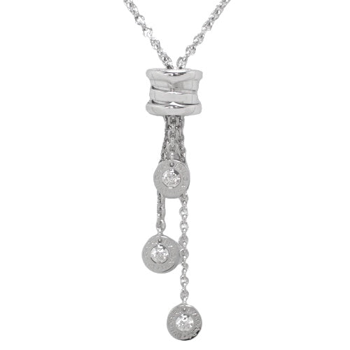B.zero1 Element Necklace Diamond K18 White Gold WG