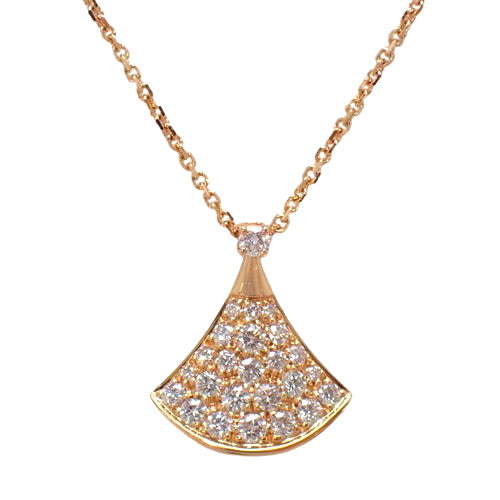 Diva's Dream Necklace Diamond 18K Pink Gold PG