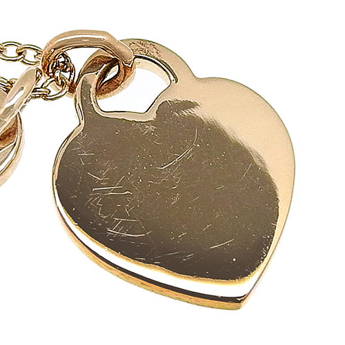 双心吊坠，迷你，钻石，18K 玫瑰金，PG