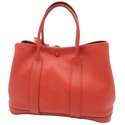 Garden Twilly TPM，Vaux Swift 皮革，钯金配件，朱红色，J 印章