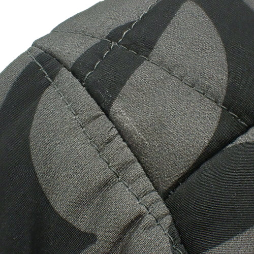 字母花朵绗缝夹克，尺码 50，RM221M，双拉链