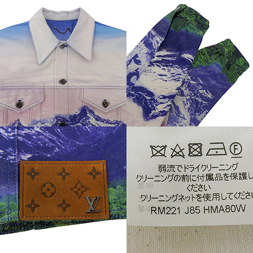 ランドスケープデニムジャケット 48 RM221