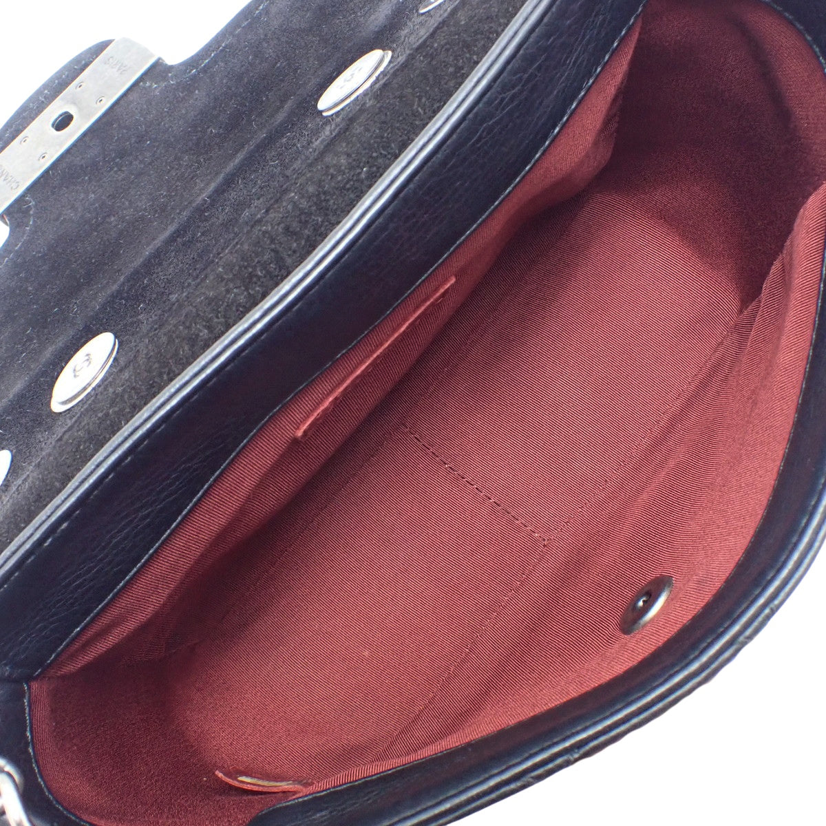 Matelasse Coco标志链条单肩包，小牛皮，黑色