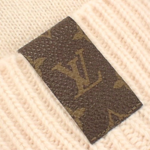 LV Maille Medallion S Wool Glove in Camel Rose, M79254