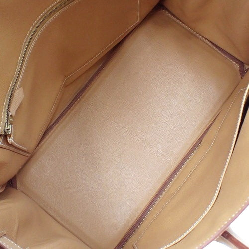Birkin 35 Natural Epsom Leather Tote Bag with Gold Hardware and E Stamp