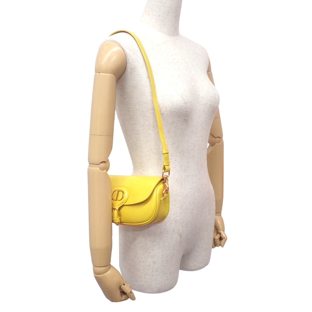 Bobby East-West ボビー イースト ウエストバッグ レザー イエロー