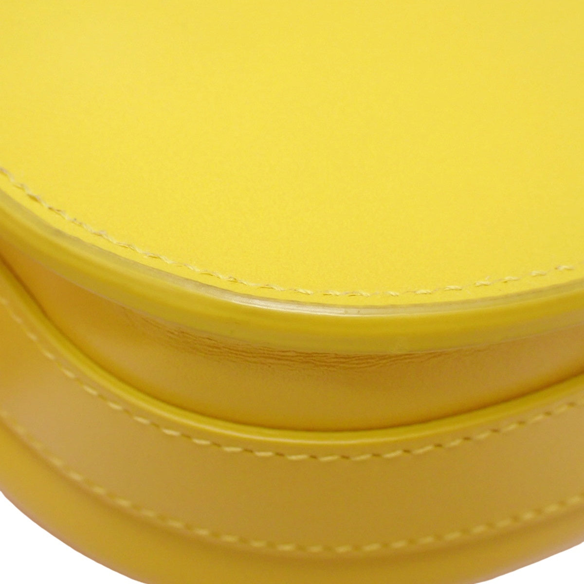 Bobby East-West 黄色皮革腰包