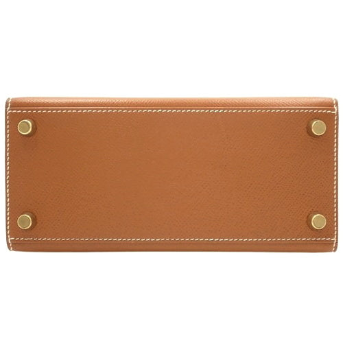 金色迷你凯莉包 (〇X 印章)