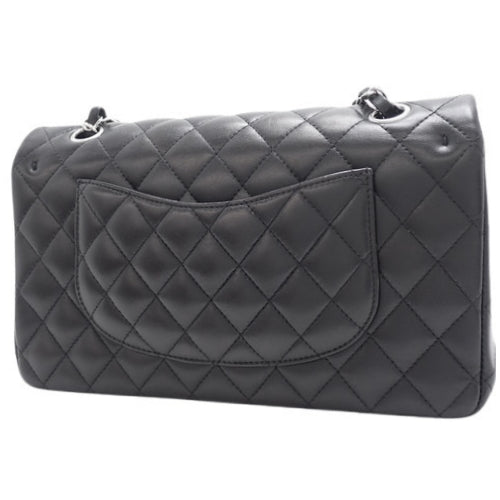 Matelasse Coco Mark 双翻盖链条单肩包皮革