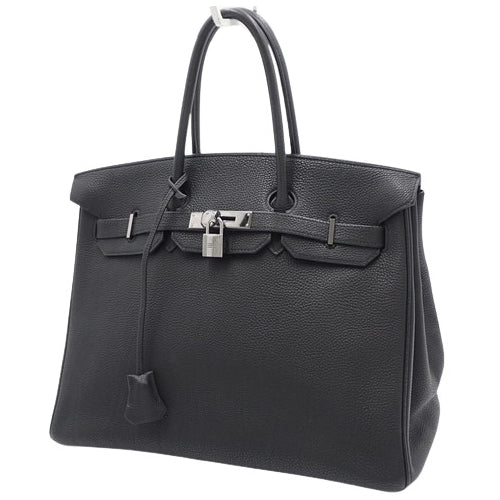 Birkin 35 Togo with palladium hardware and J stamp