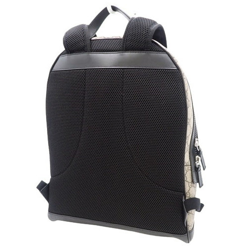 GG Supreme Backpack/Daily Shoulder Backpack in GG Supreme Canvas and Leather (Product Code: 406370)