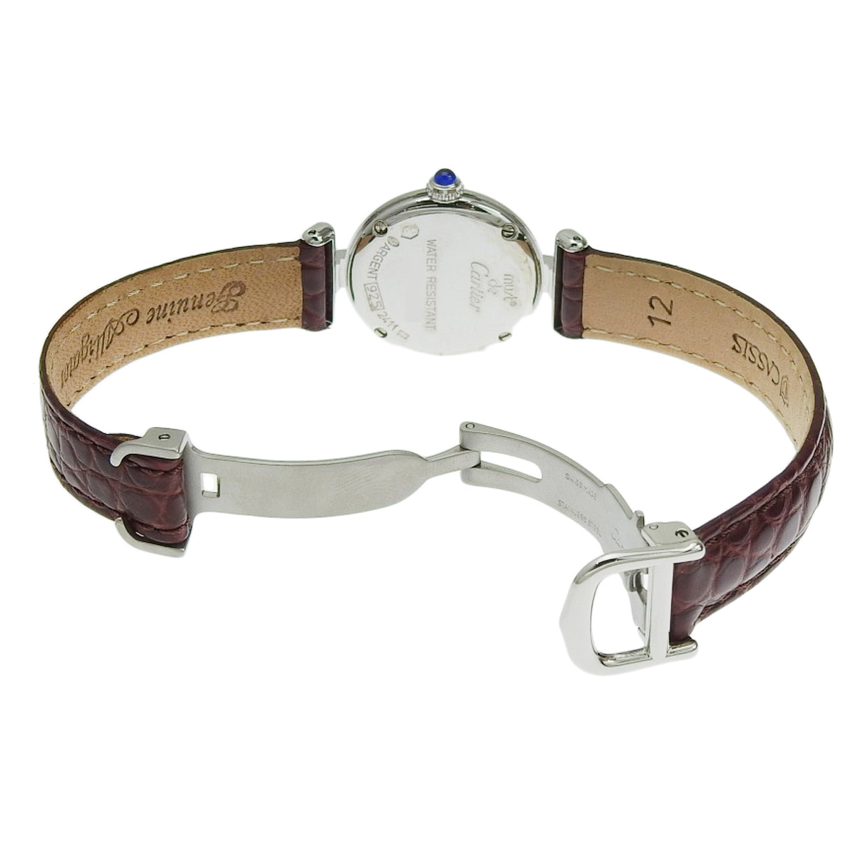 マストコリゼ SM W1011455 SS/革 クオーツ ホワイト