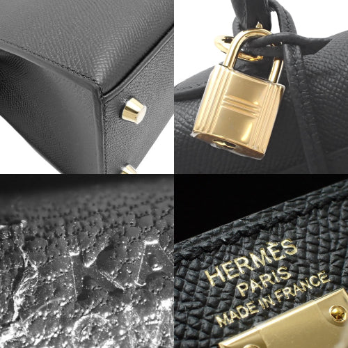 [New] Kelly 25 (External Stitching) 2-Way Shoulder Bag, Epsom Leather, K Stamp