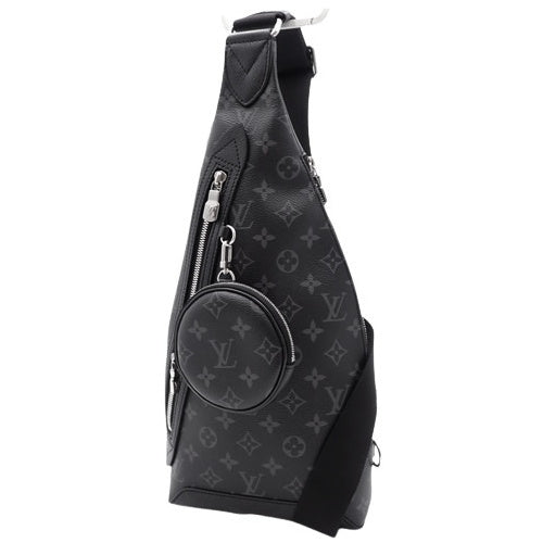 Taiga Rama Duo Sling 单肩斜挎包，采用 Monogram Eclipse Taiga 皮革制成（M30936）