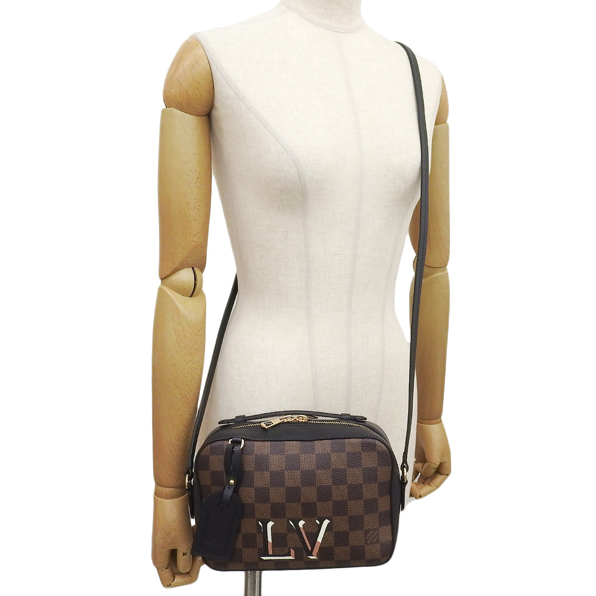 Damier Santa Monica Damier Canvas Brown N40189