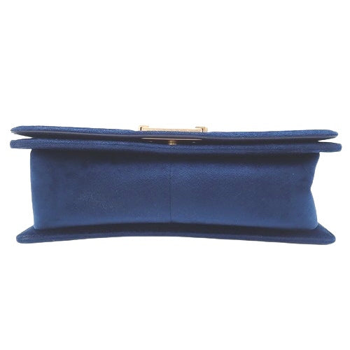 Boy Chanel 链条单肩包 绒面革/麂皮